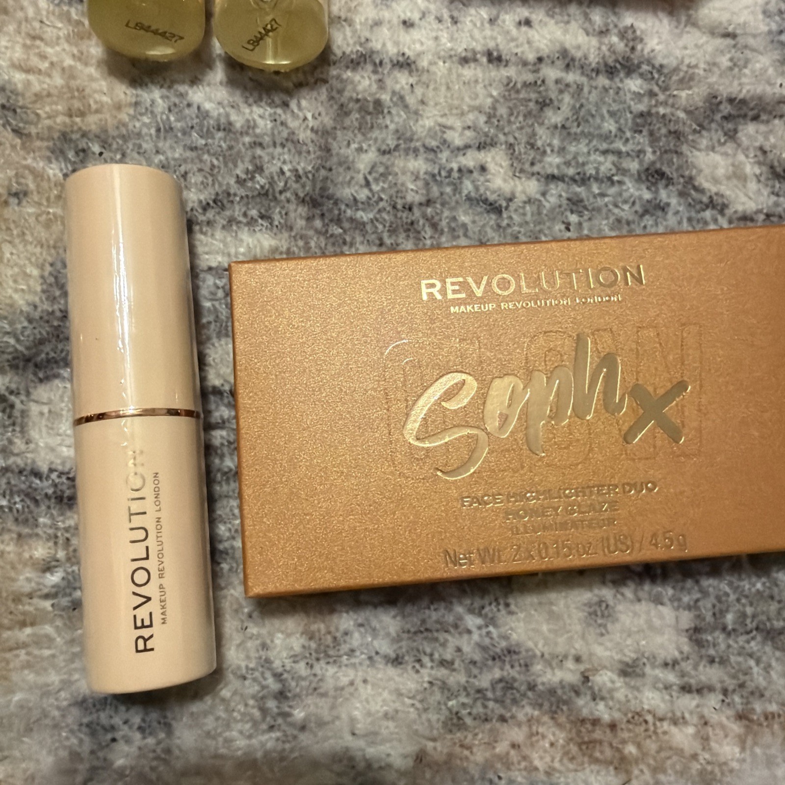 NEW Lot Of 48 Piece Revolution Makeup Bundle Powder Lip Shadow Palette Primer +
