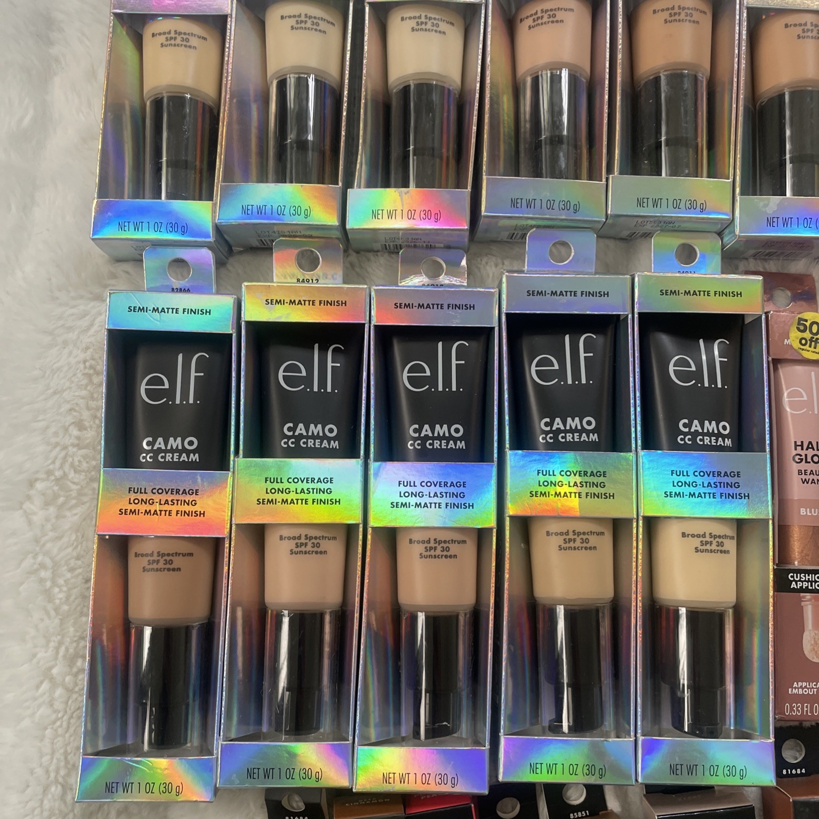 42 Pc Elf Mixed Wholesale Bulk Makeup Lot – Assorted Full Size w Duplicates