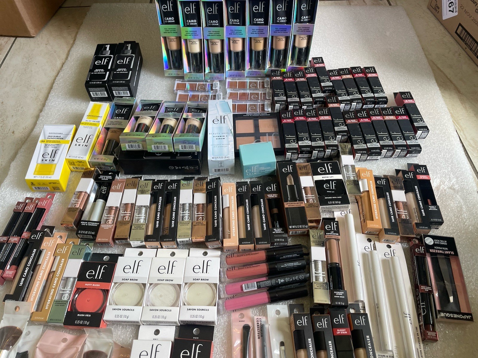 100 X Elf Mixed Makeup Lot Assorted With Duplicates View