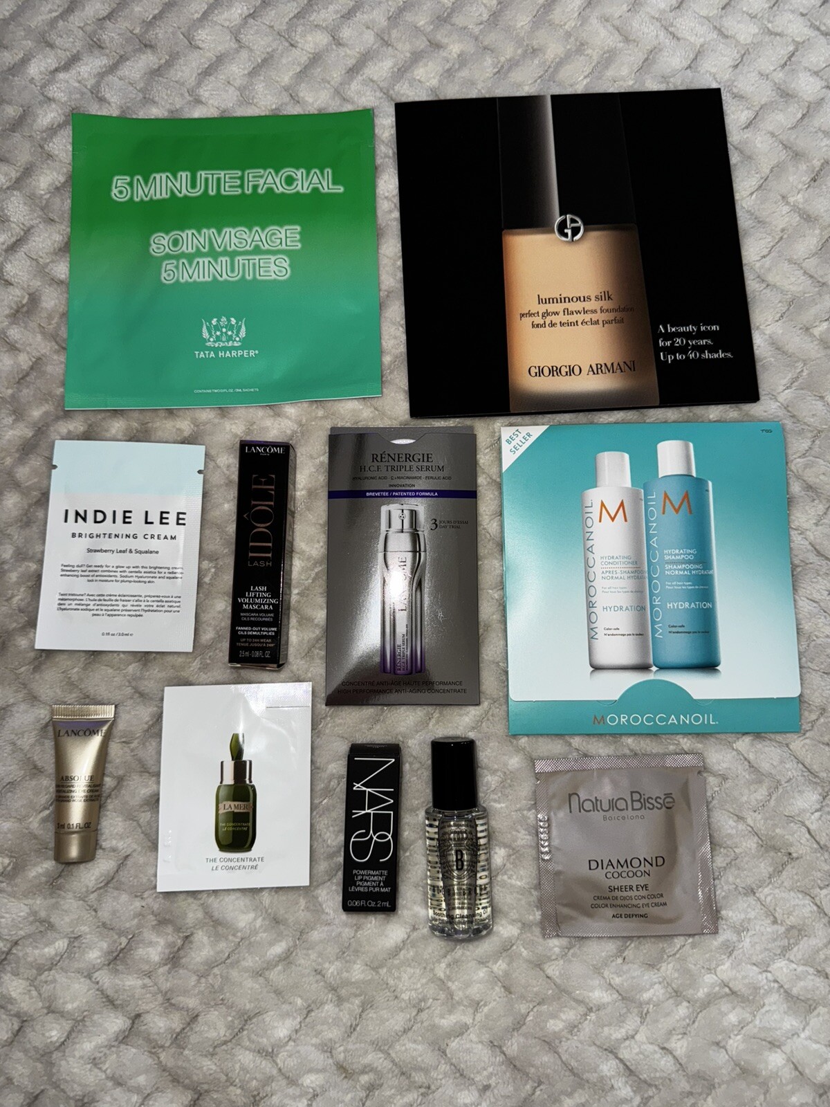 Lot Of 11 Makeup Samples Mixed Set Nars Lancôme Bobbi Brown And More