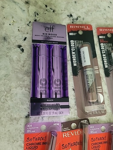Makeup Lot Of E.L.F Camo Powder Rimmel Eye Shadow Lipstick Liner