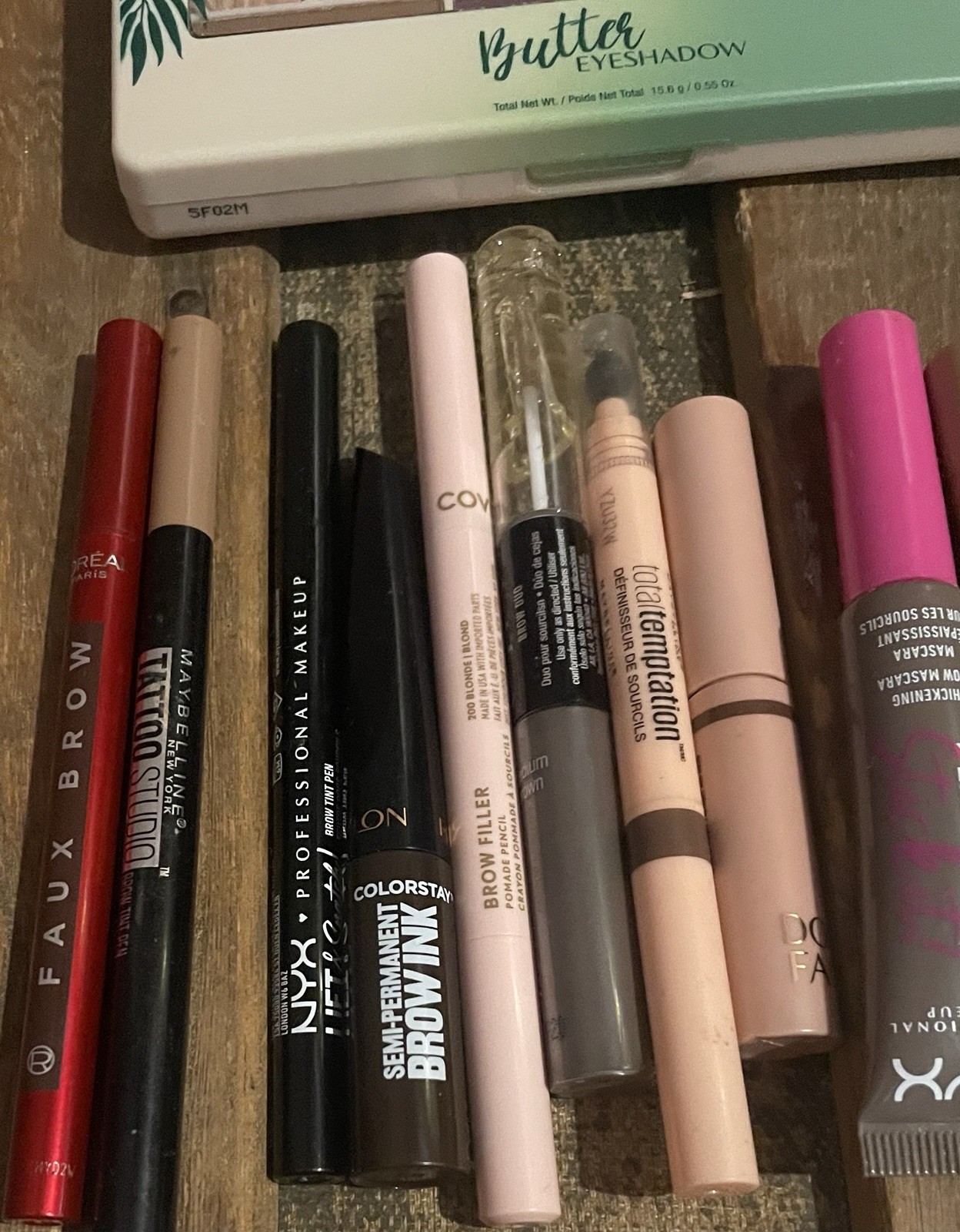 Huge makeup lot 60+ items Revlon Elf Neutrogena Nyx Milani Pixi L’Oréal Joah