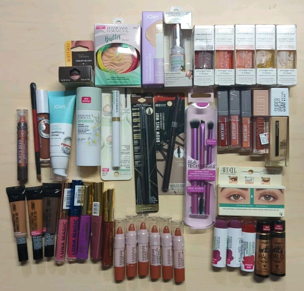 New Mixed Cosmetics Makeup Lot 43 Piece