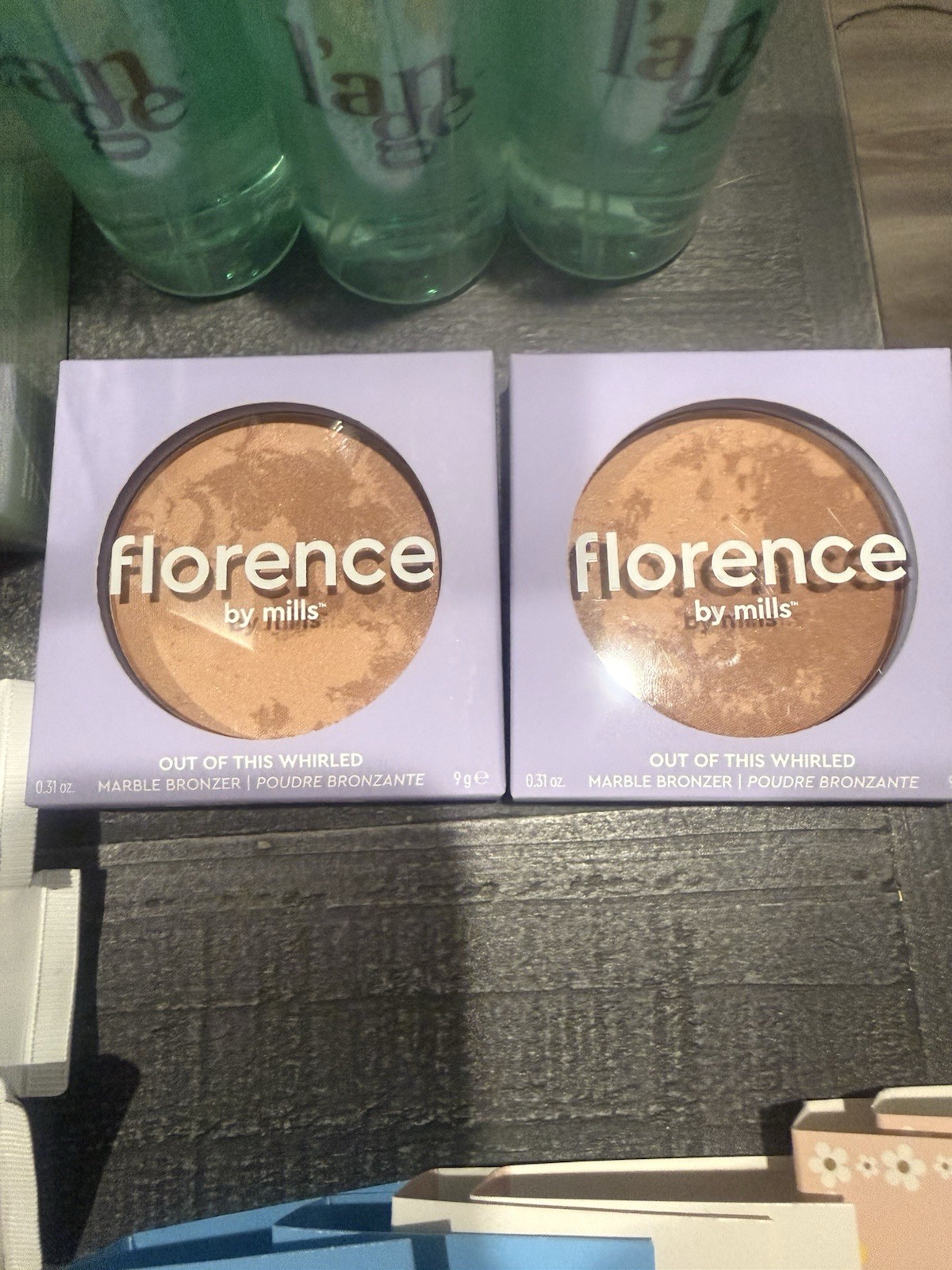 Mixed Makeup & Skincare Lot: CeraVe Vitamin C, Florence Bronzer, Dolce, Burberry