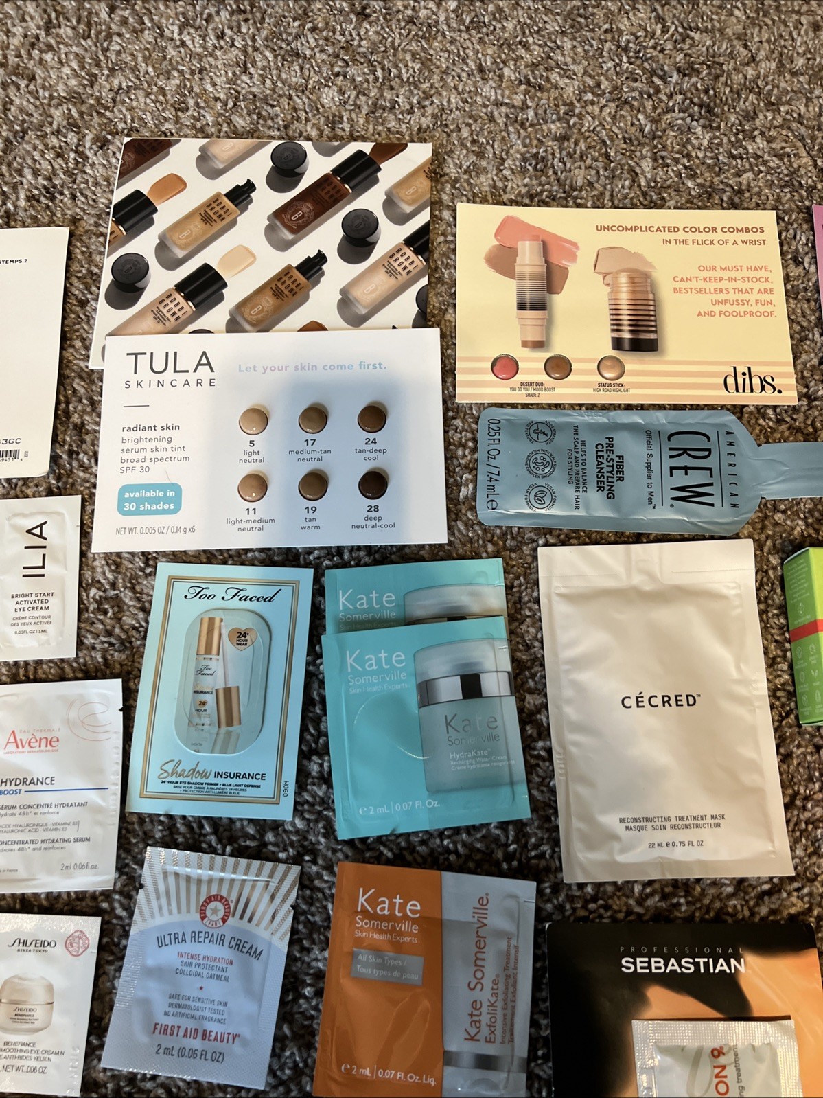 Huge Lot Of Ulta Samples – Name brands Over 60 Items
