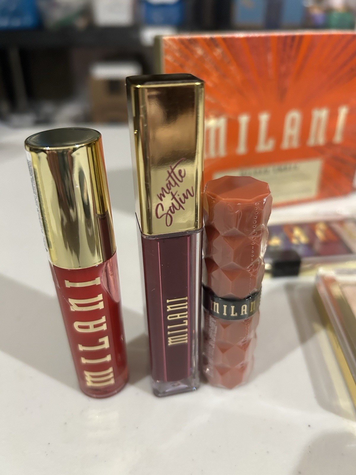 Lot of (12) Assorted Milani Products