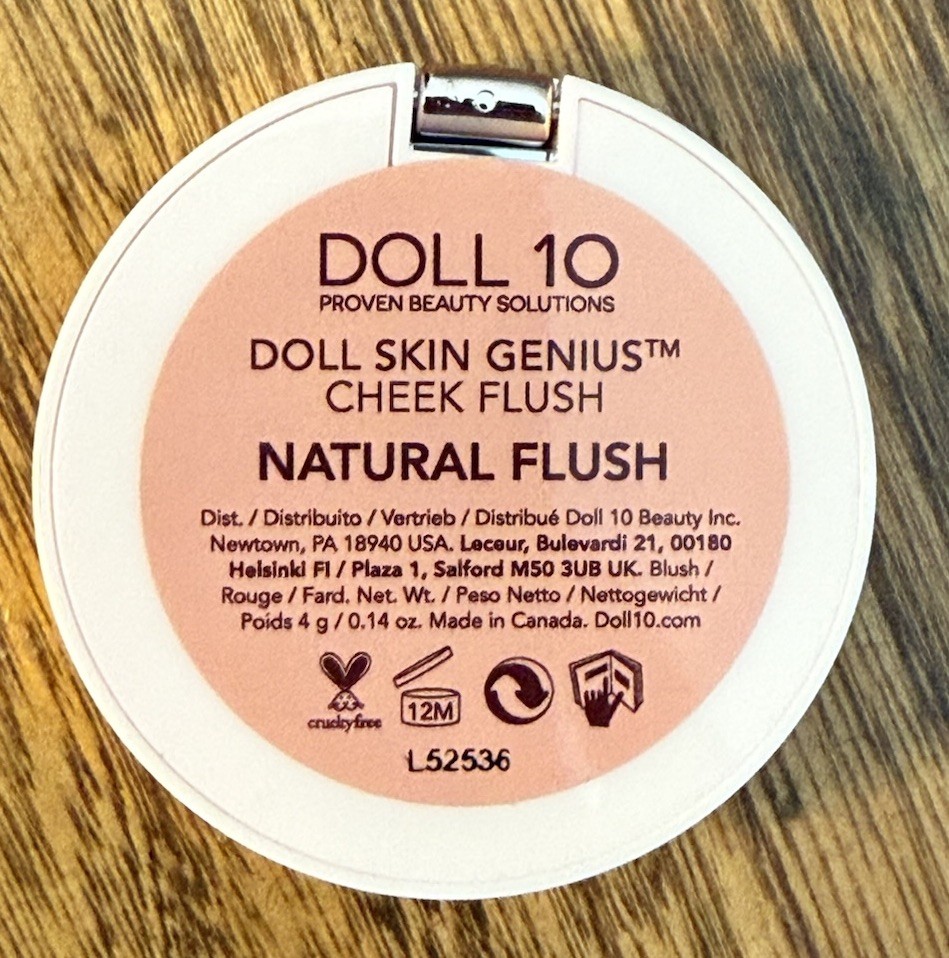 New Doll 10 Lot Natural Flush, 2 Lipstick (Yes Please & Kiss Me) Rose Glow Lip