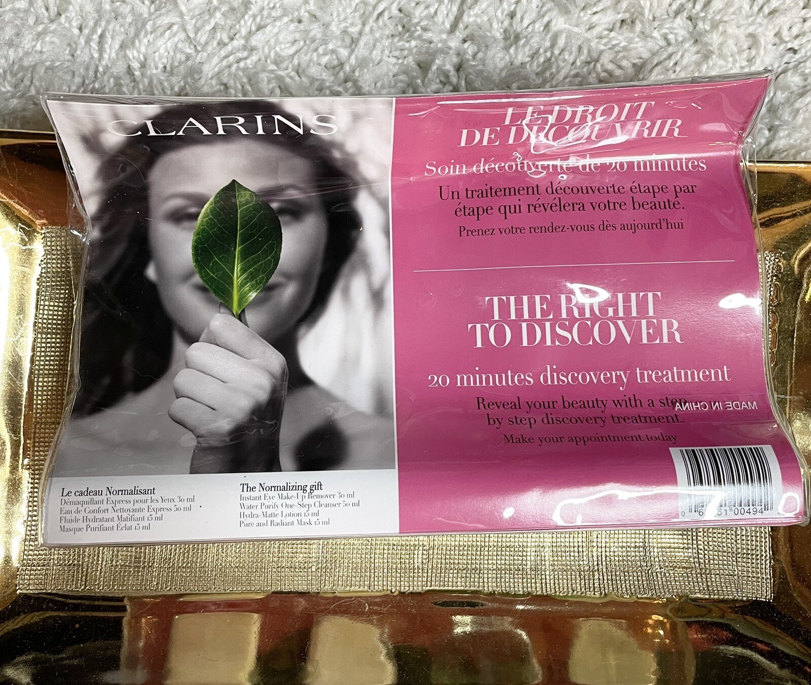 Clarins 4pcs set – the normalizing gift