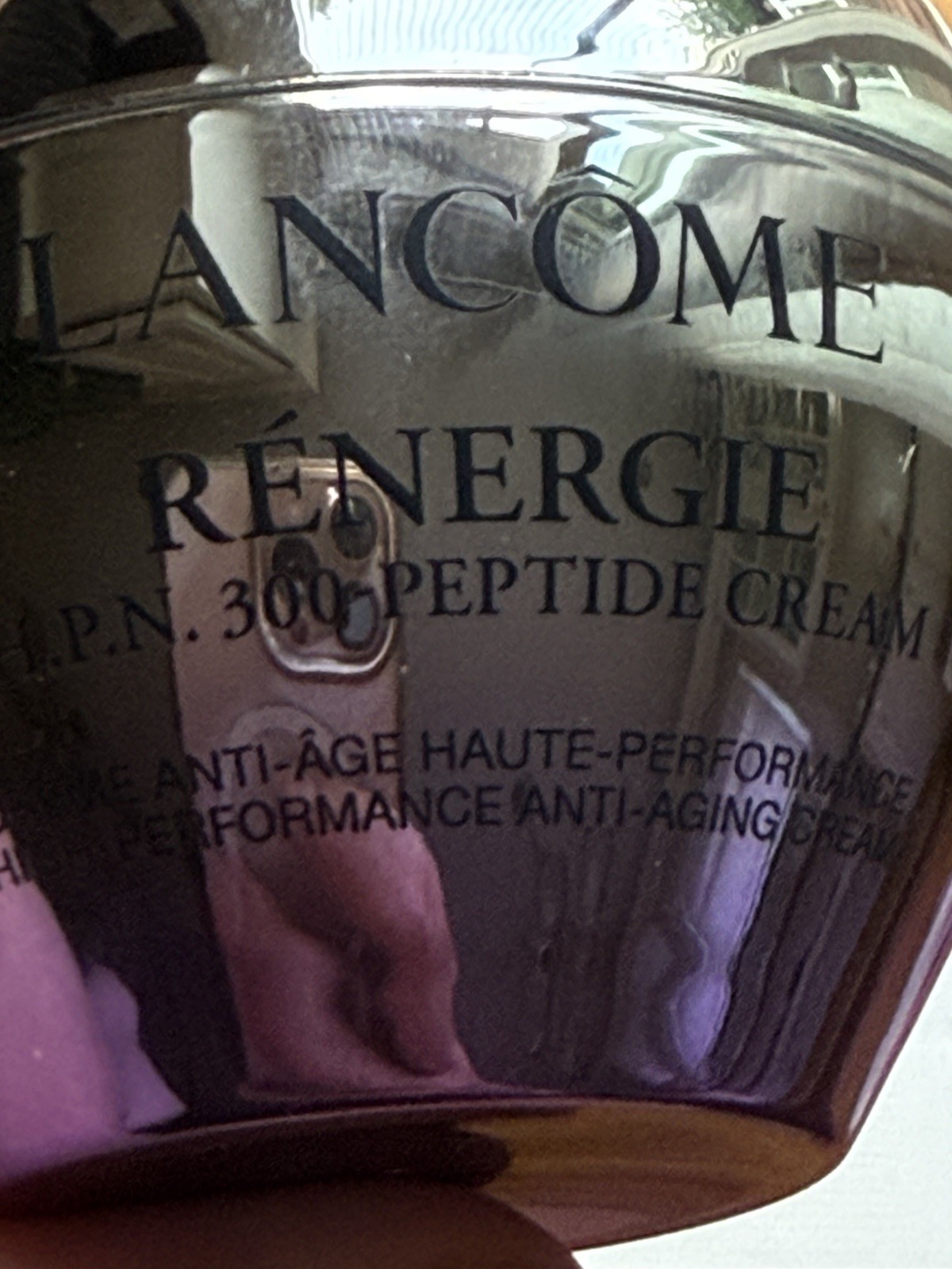LANCOME RENERGIE CREAM DUO+ GENEFIQUE SERUM+LIPSTICK+MASCARA+COMPLEMENTARY BLUSH