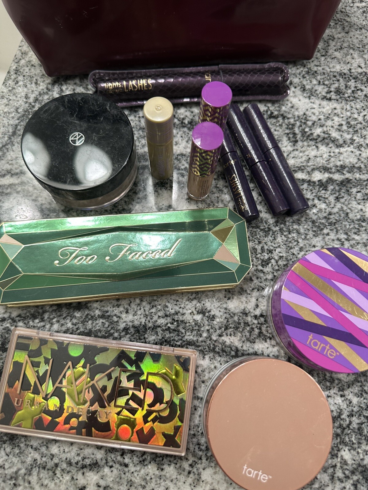 Large Lot Makeup/Cosmetics – Urban Decay, Tarte, Too Faced , And IL Makiage