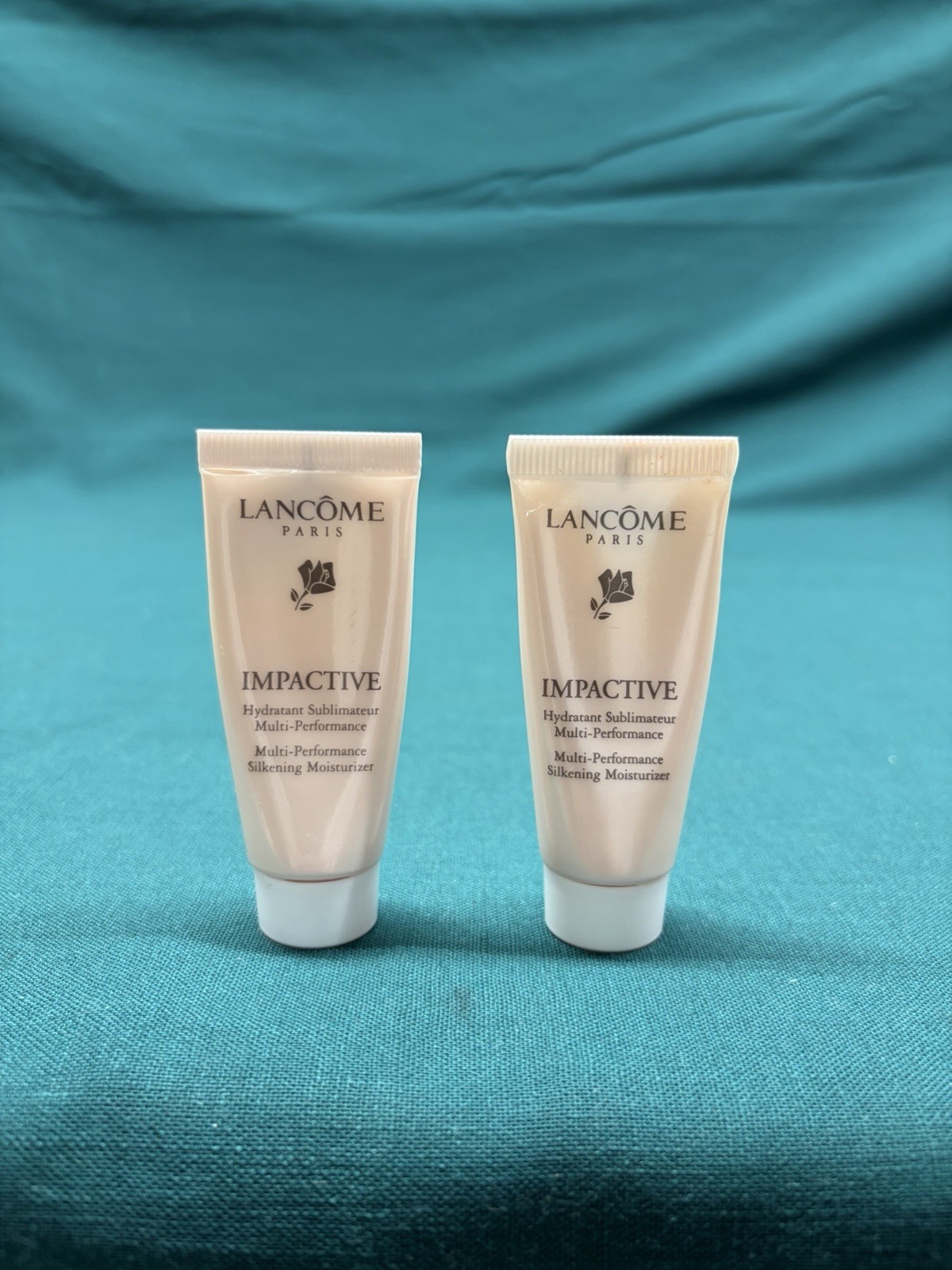 Lancome Lot of 28 Travel and Sample Size Products; Moisturizer/Eye Cream & More