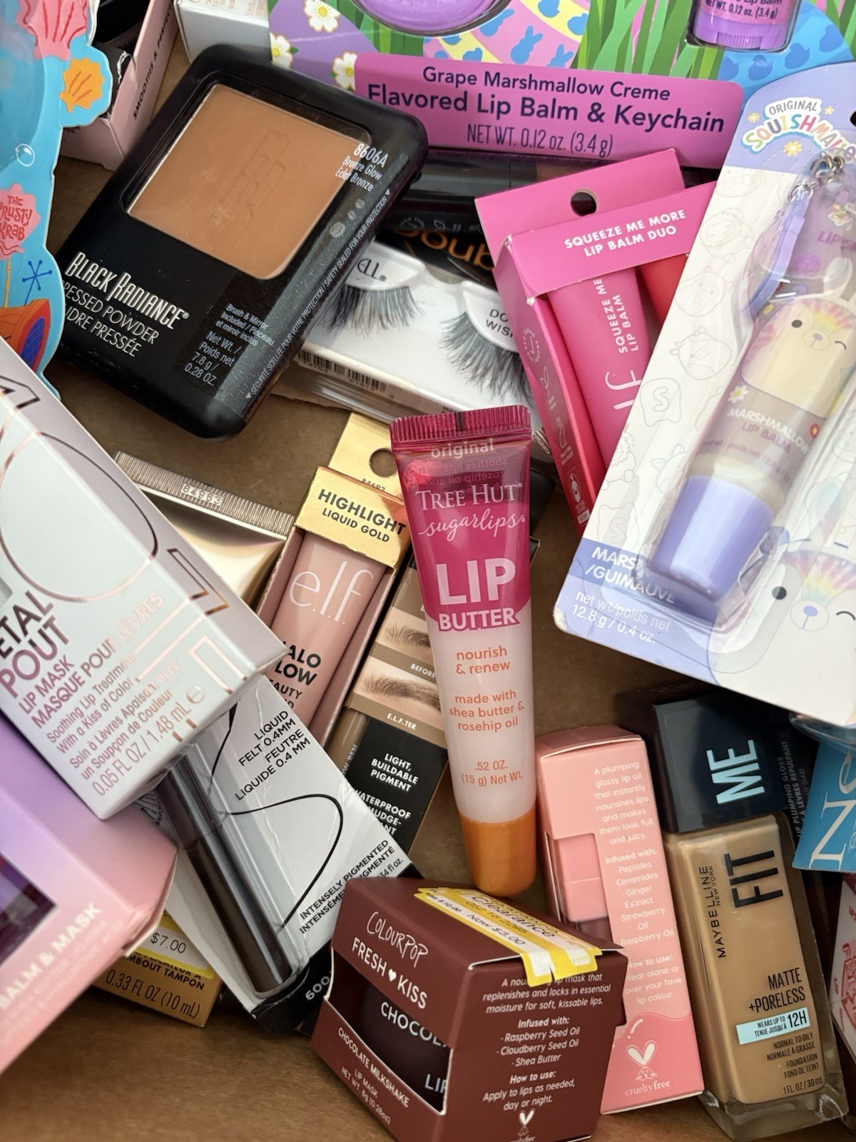 NEW Beauty Makeup Lot 67 Full-Size Items | e.l.f., ColourPop & More -Wholesale