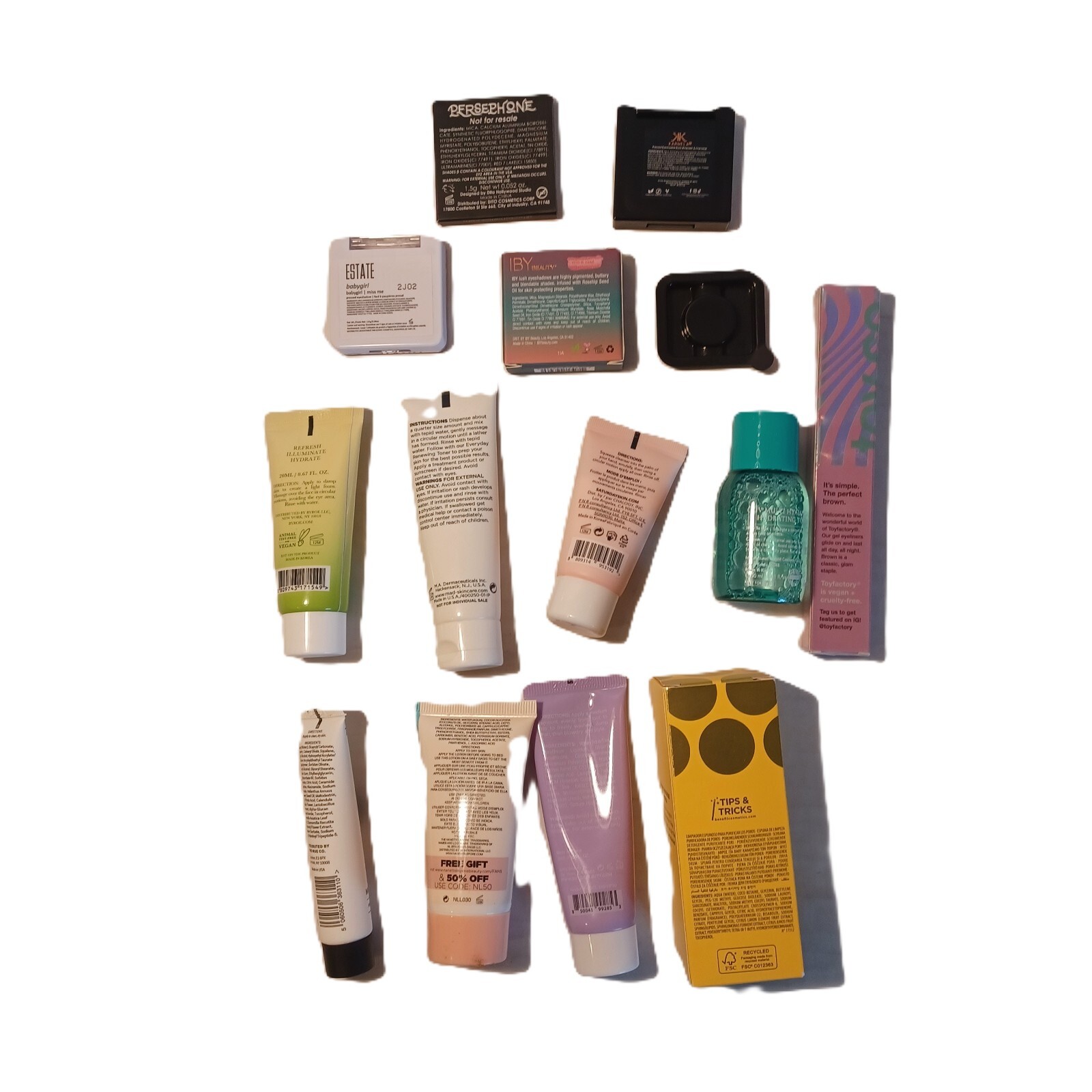 New 14 Piece Mixed Lot of Makeup Skincare Beauty