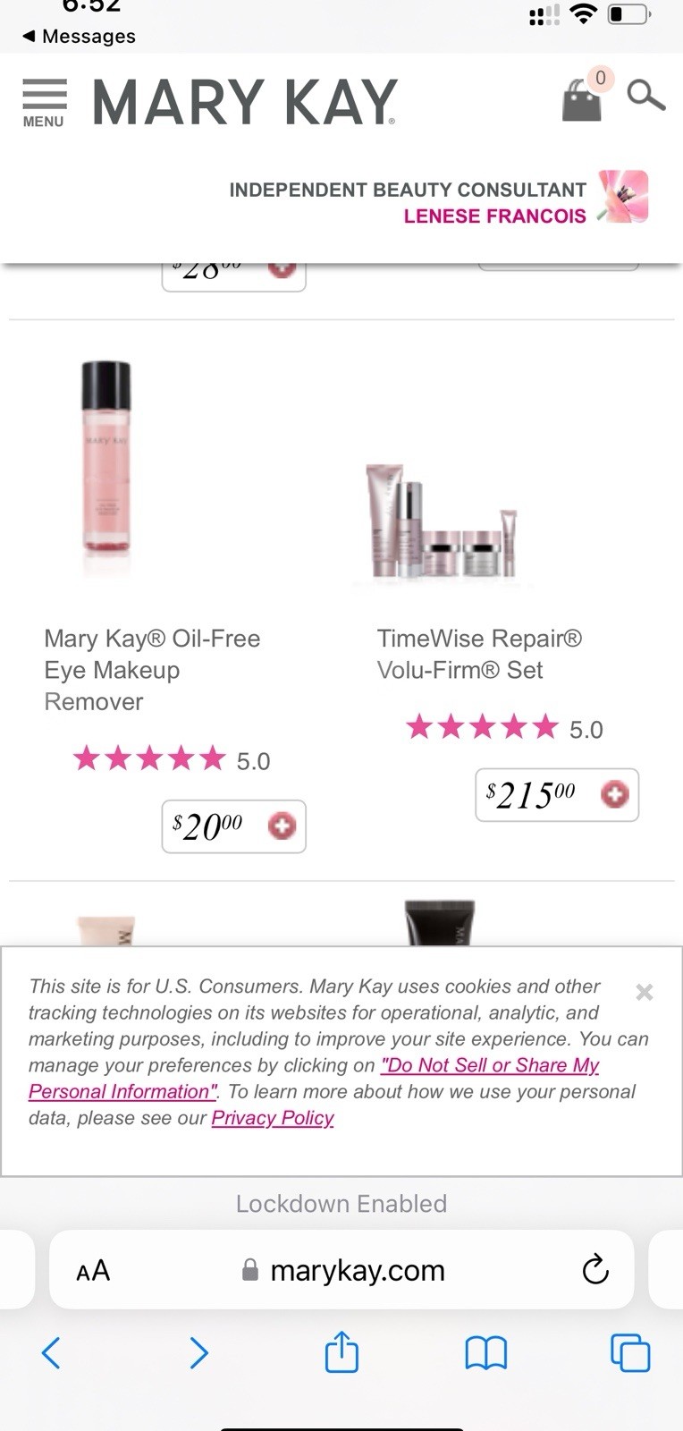 Mary Kay Forever diamonds Eau de Parfum Spray 2 fl oz women