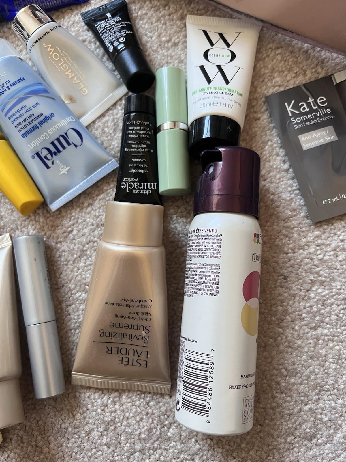 Large Lot Victoria Secret Pouch Cosmetics Estée Lauder Mask Bobbi Brown Benefit