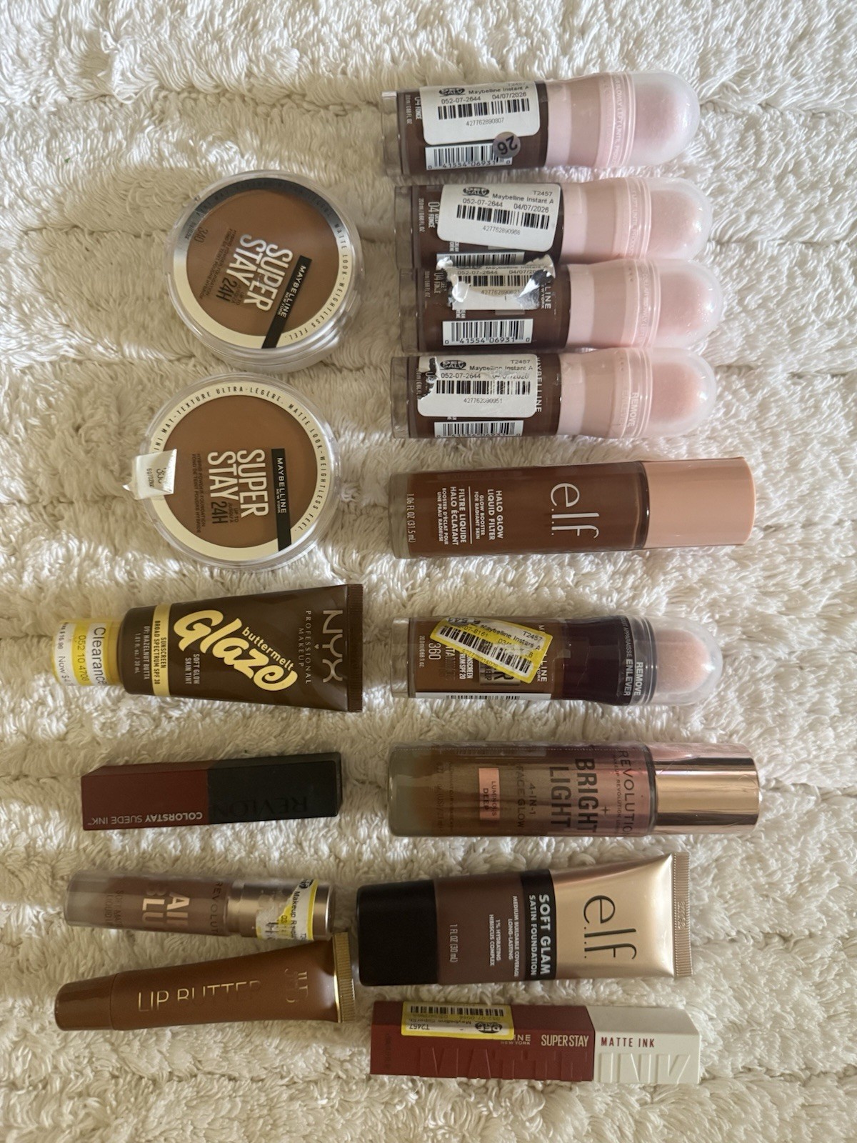 Beauty Bundle Lot Includes Exact Items Shown, Darker Shades