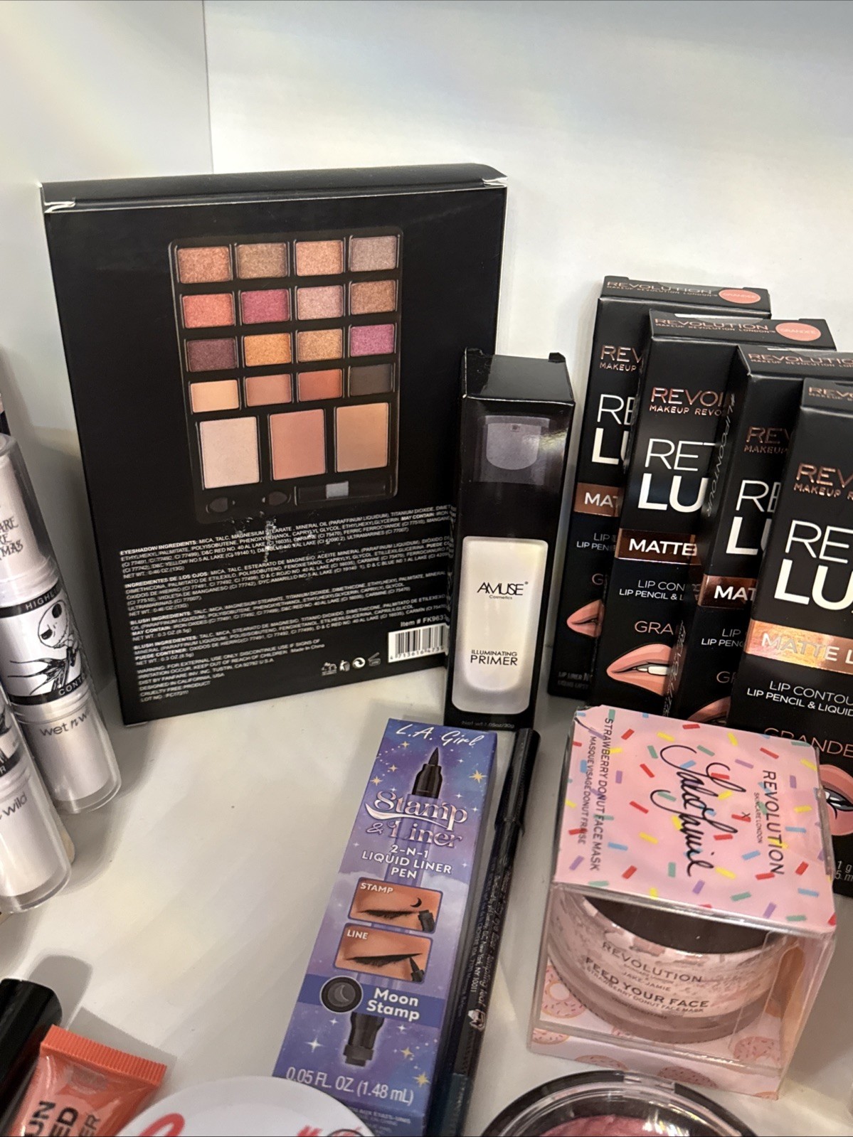 120 Pc Revolution Makeup Bundle NEW BK Jeffree Star YSL Retail Over $1000