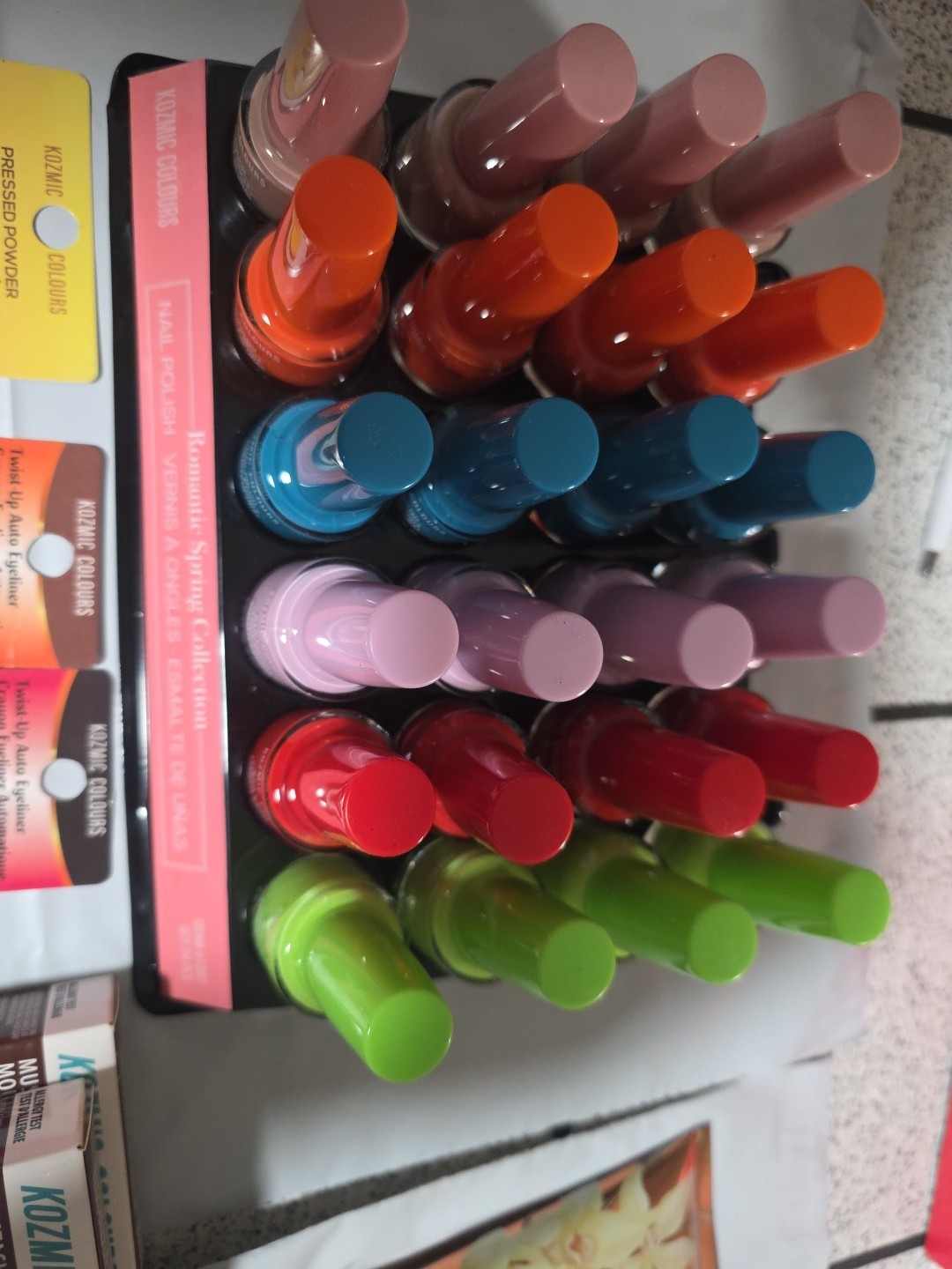 RANDOM BULK Wholesale Mixed Makeup Cosmetics 40 Pcs Lot Kozmic Colors Brand