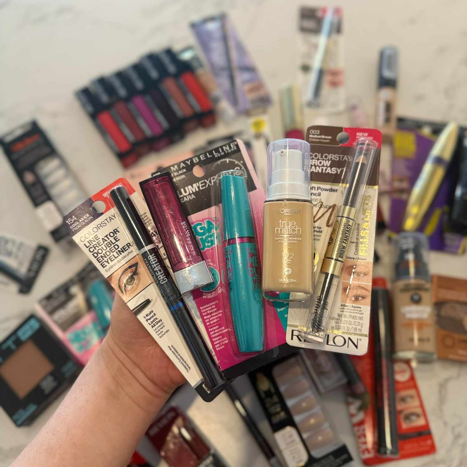 5, 10 Pcs Mixed Makeup Beauty Bundle Wholesale Lot, Maybelline, Loreal, Revlon