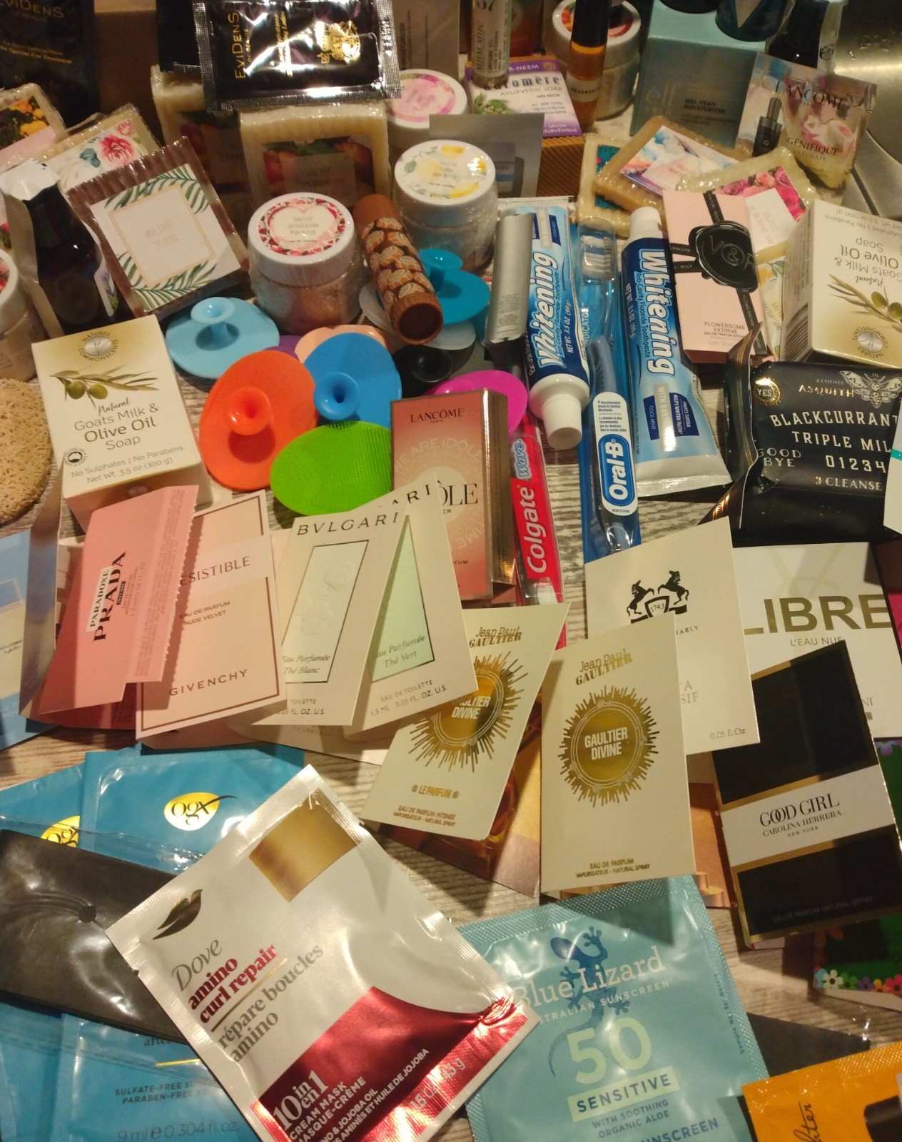 Huge 22lb New Upscale Beauty Bath Body Fragrance Skin Care Bundle-$ For Vet Care