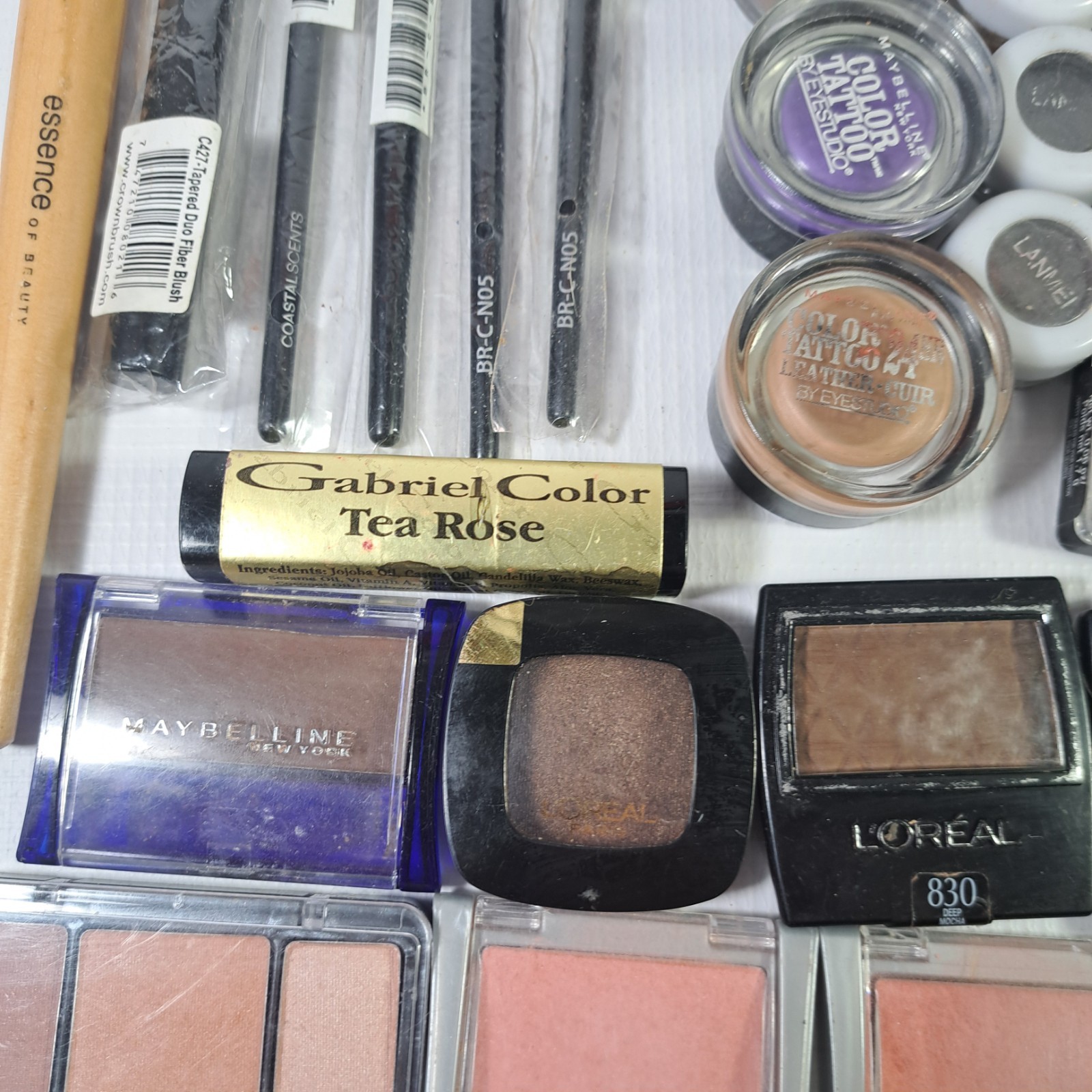 41pc New Makeup Lot with Calvin Klein Bag Estee Lauder Sephora Milani Maybelline