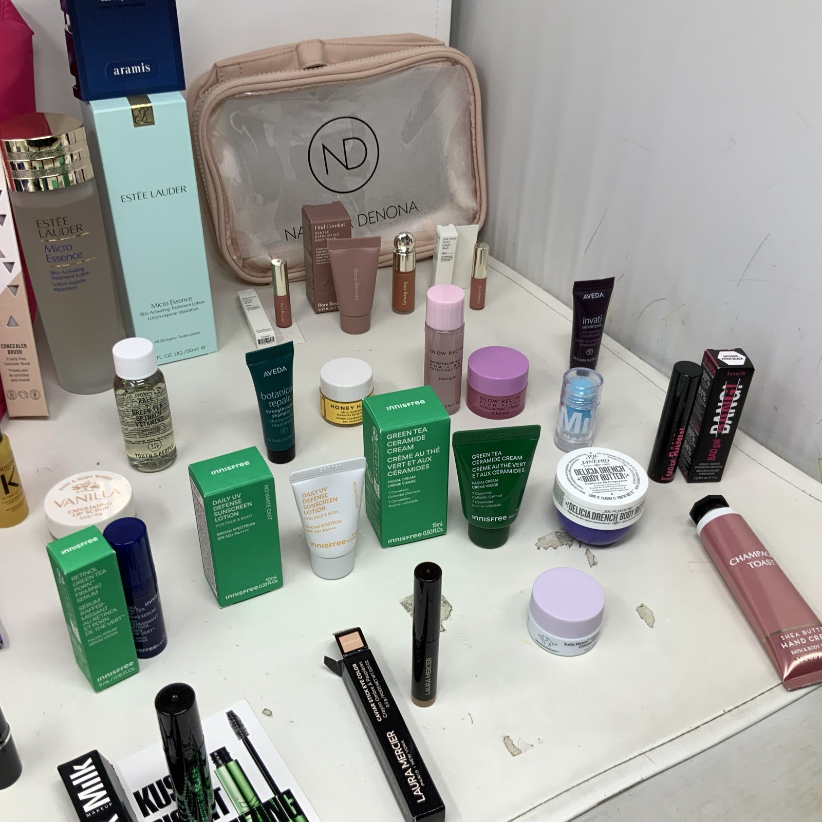 Huge Lot Of 39 Pieces Hudabeauty & Rare Beauty Full,travel & Mini Size