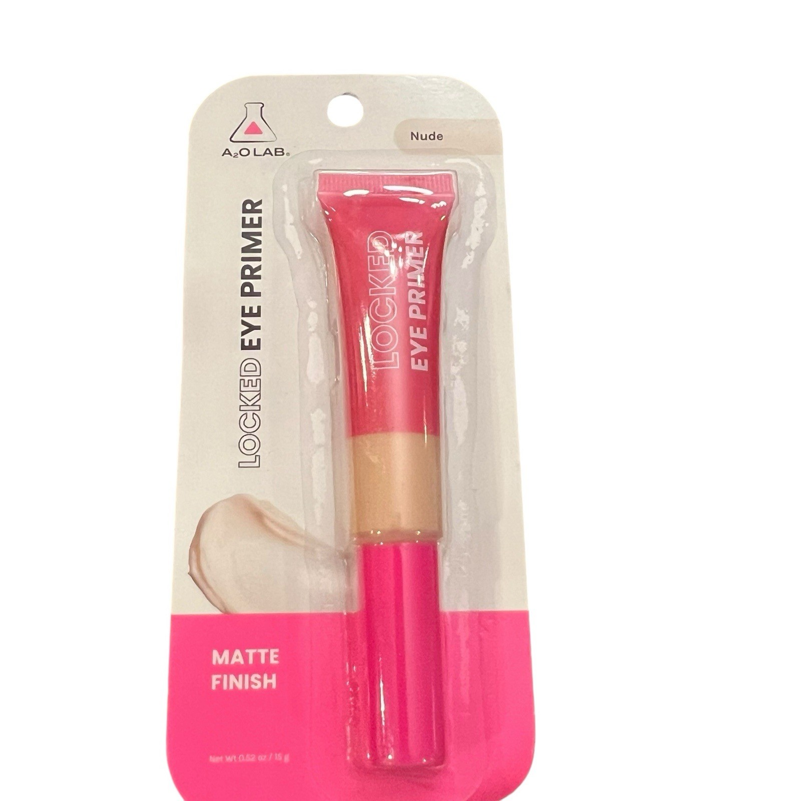 A2O Lab Locked Eye Primer Color NUDE Vegan Cruelty Free Matte Finish NEW