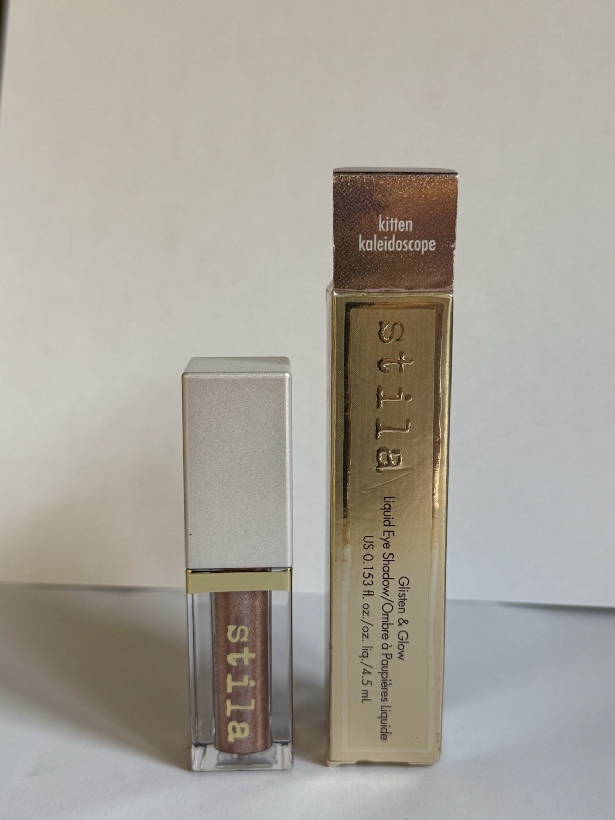 stila-Set 4pcs | Illuminator/Liquid Eye Shadow/Gel Iip Oil /Plumping Lip Glaze