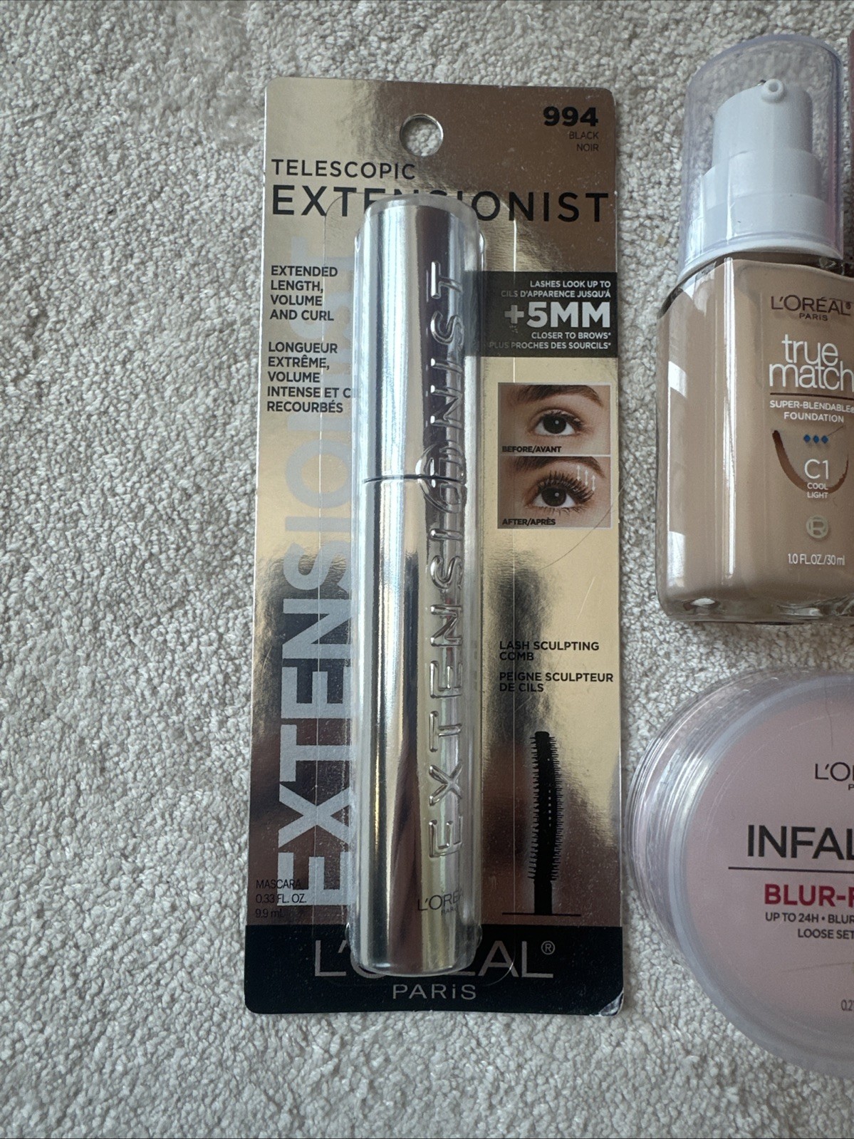 COMPLETE L’ORÉAL BEAUTY SET – 6 FULL-SIZE ITEMS – ONLY $55!