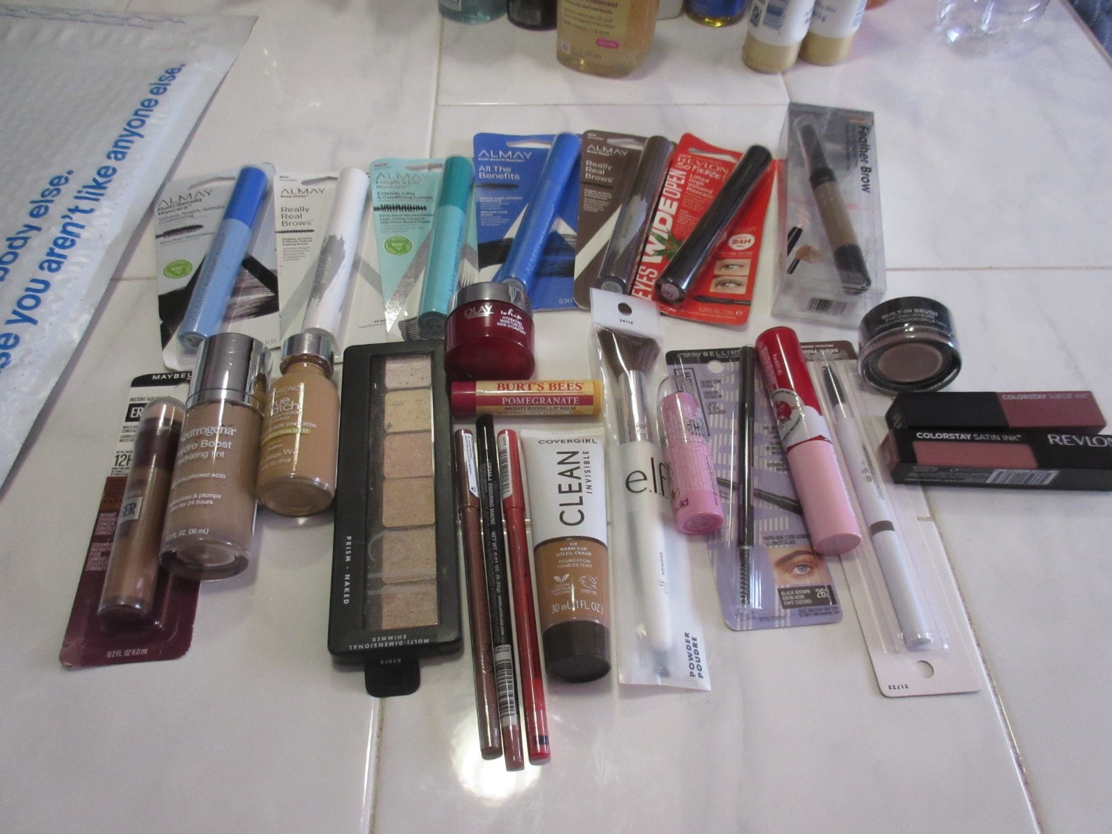 Make up lot 25pcs Maybelline, L’oreal, Elf, Cover girl, Revlon etc. Group 2
