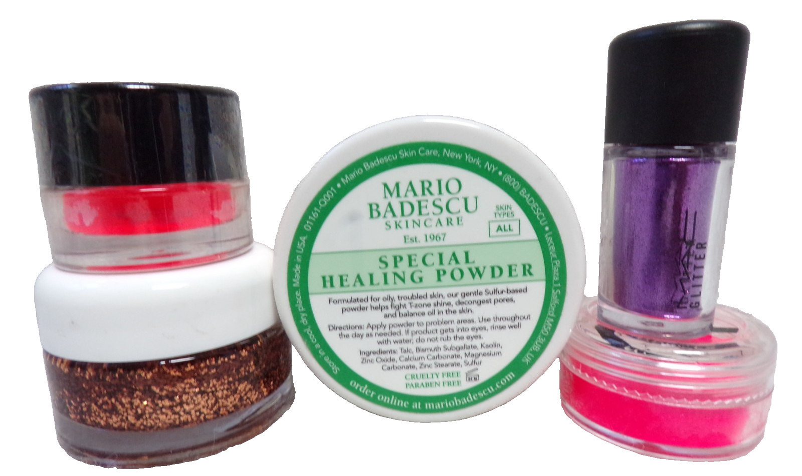 5 NEW MAC MARIO BADESCU SUVA MYRICKS VARIETY OF SKIN FACE CARE SAMPLES UNUSED