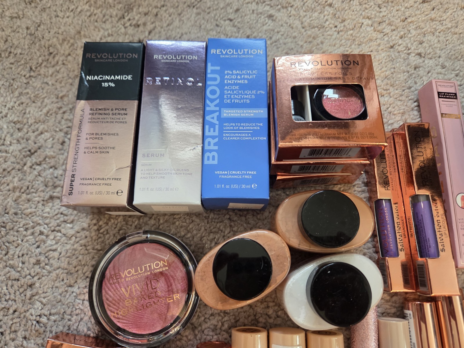 Revolution Beauty 6 Piece Makeup Bundle Random Pull Mystery Box