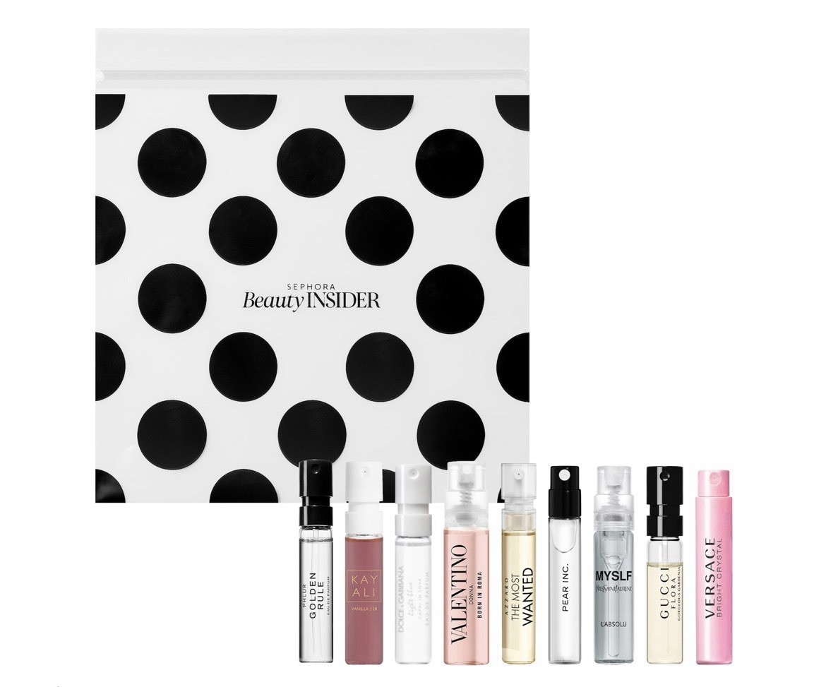 Sephora Beauty Insider Valentine’s Day Sample Bag 2 NEW