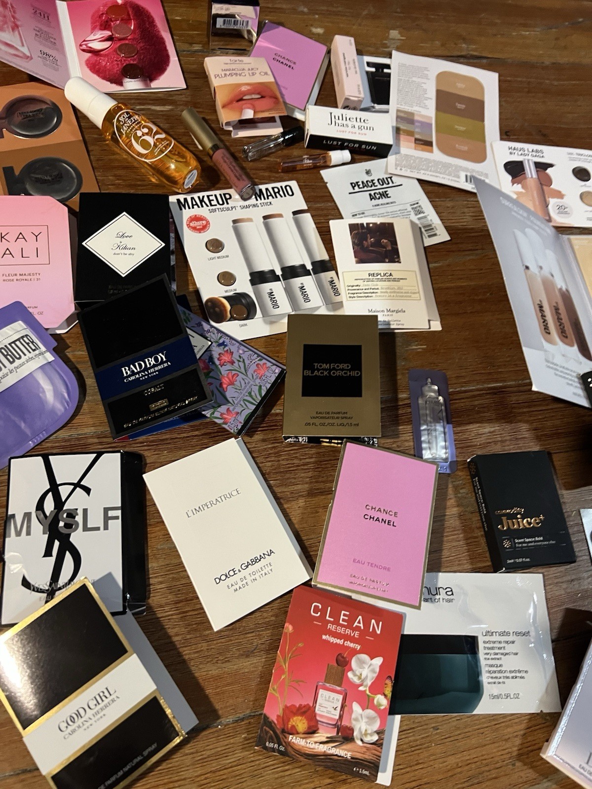 STILA Lipstick/BYTERRY Hyaluronic Powder/TomFord BlackOrchid Deluxe Sample 3 Lot