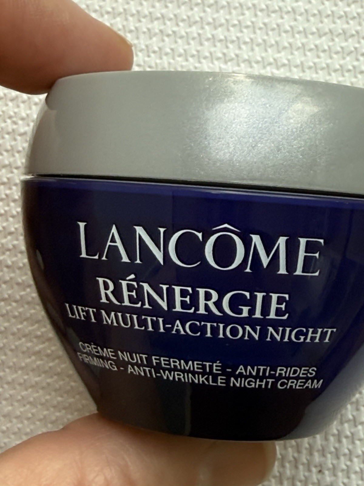 LANCOME RENERGIE CREAM DUO+ GENEFIQUE SERUM+LIPSTICK+MASCARA+COMPLEMENTARY BLUSH
