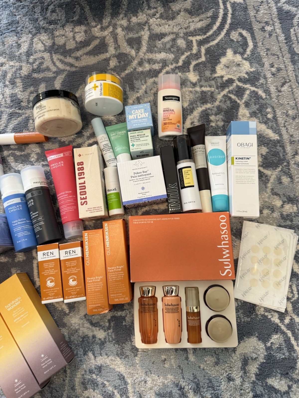 HUGE LOT 75+ Pieces Beauty Makeup Skincare Haircare Nails ULTA SEPHORA K-BEAUTY