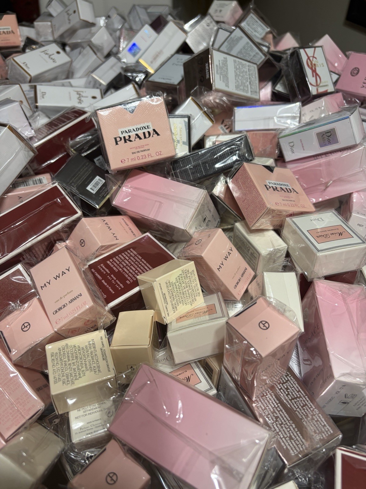 80Mixed Brands Women’s Fragrance Sample Size Spray Mixed Lot Assorted Perfumes