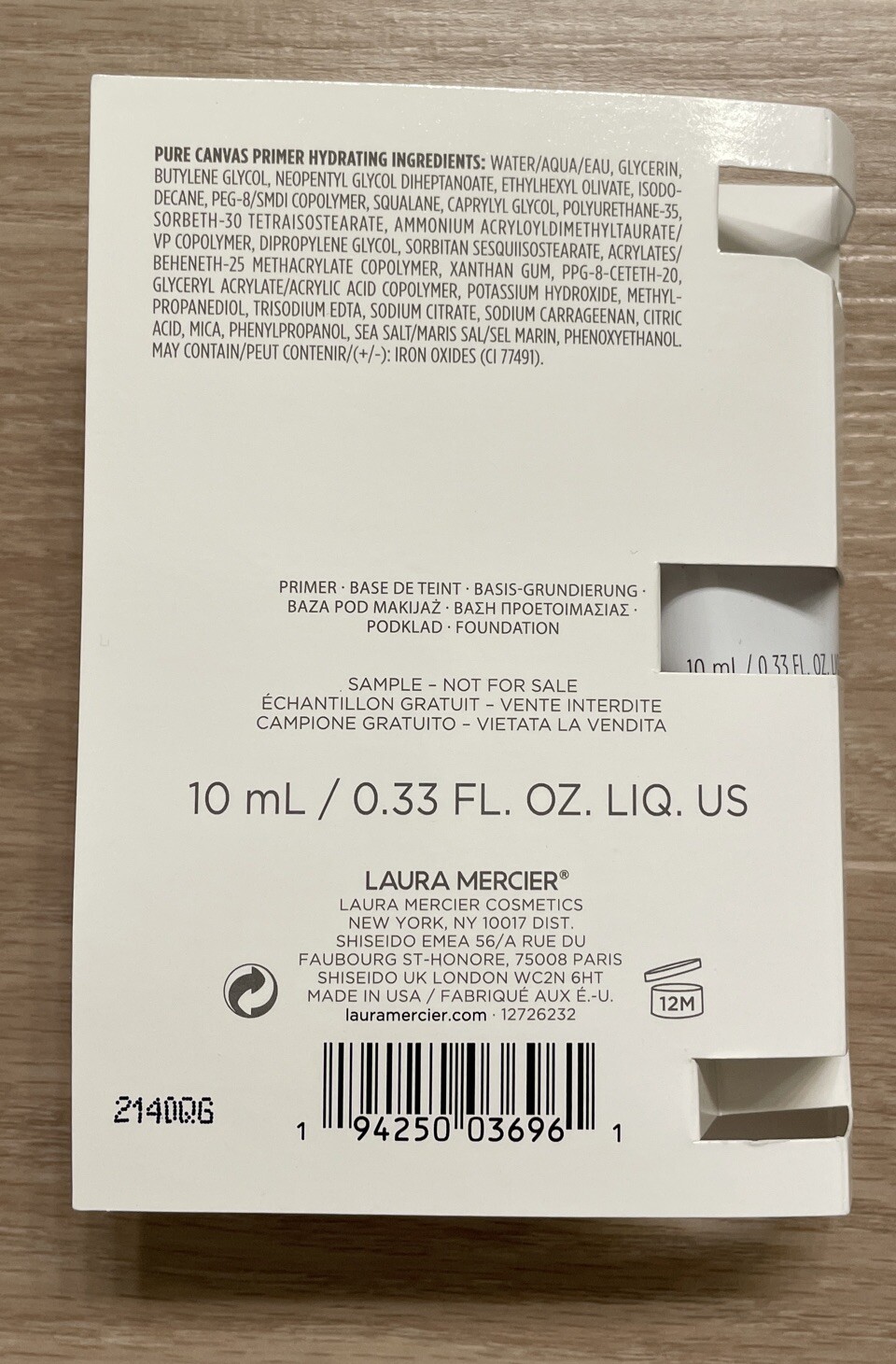 Laura Mercier 3-Pc Make Up Lot, Primer, Blush, & Translucent Powder Sample, NEW