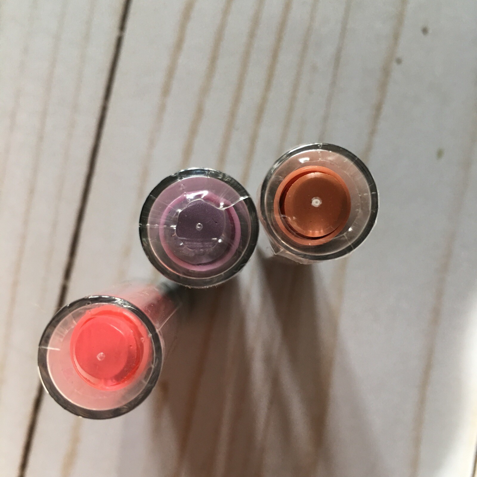 NYX Beauty LOT 3 PIECE High Voltage Lipstick Beam Playdate Tan NEW (X8)