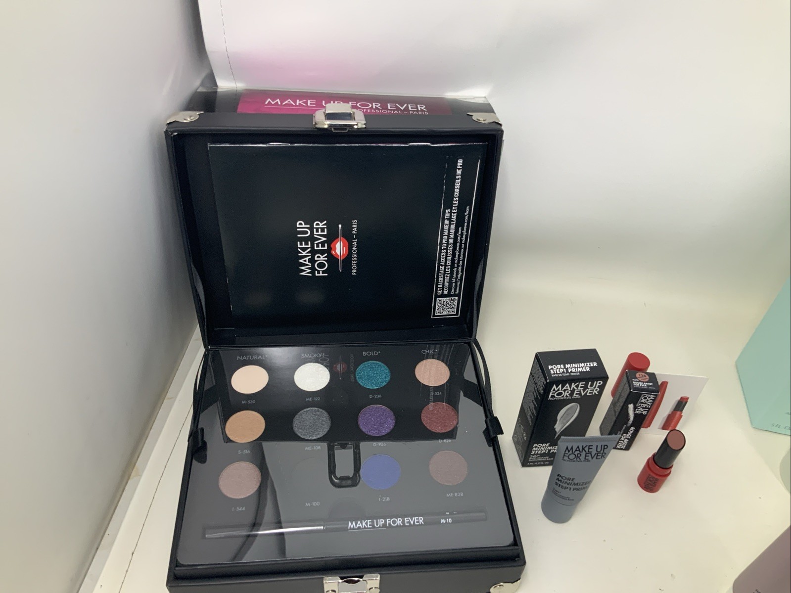Huge Lot Of 39 Pieces Make Up For Ever & Bobbi Brown Full, Travel & Sample Size