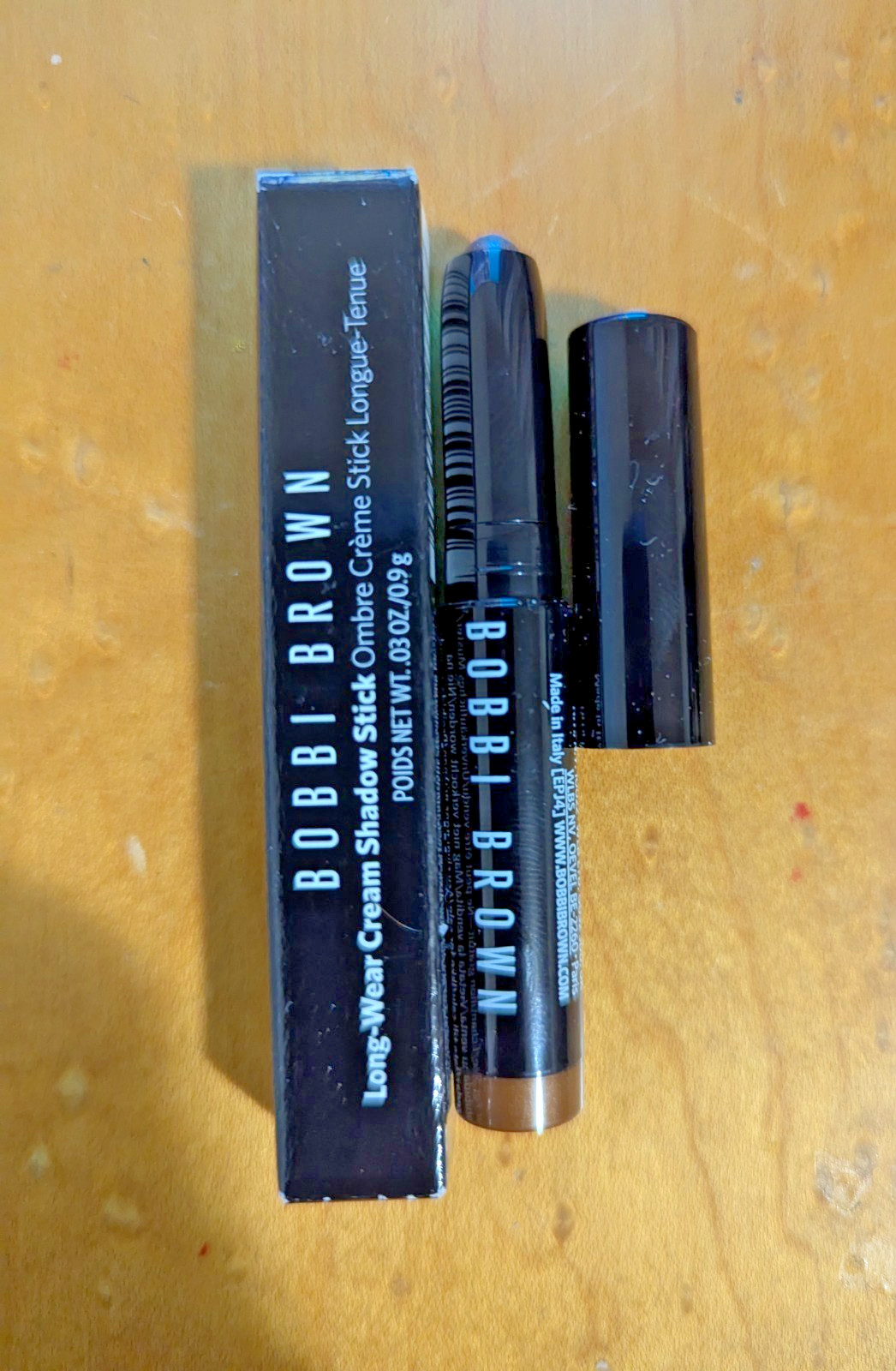 Bobbi Brown Cream Shadow Stick-GOLDEN BRONZE & MAC Eye Shadow-SANDSTONE LOT OF 2