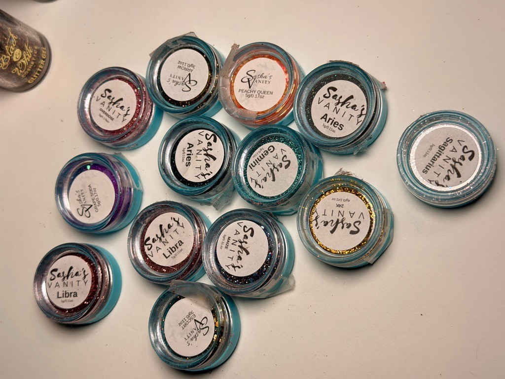 Large Glitter Makeup Bundle — Cosmetic Glitter, Glitter Gel + Loose Pigments