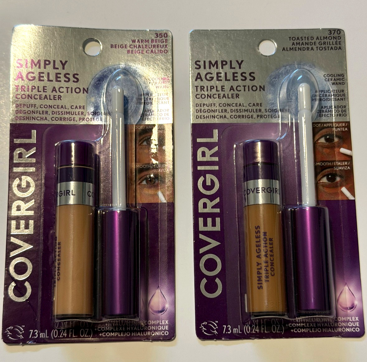 Covergirl Makeup 12 Piece Bundle Lip Gloss Eye Liner Foundation Factory Sealed