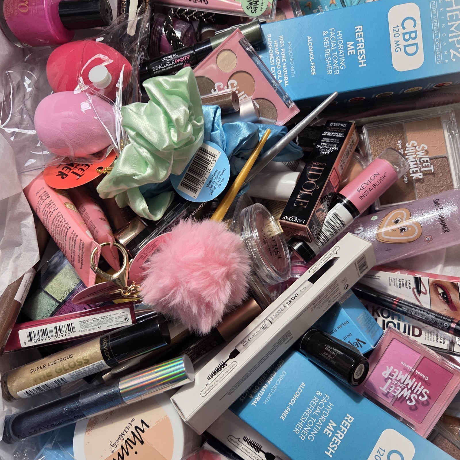 Makeup Lot Wholesale Bulk NEW Hair Skin Beauty items tools Mixed Bundle Cosmetic