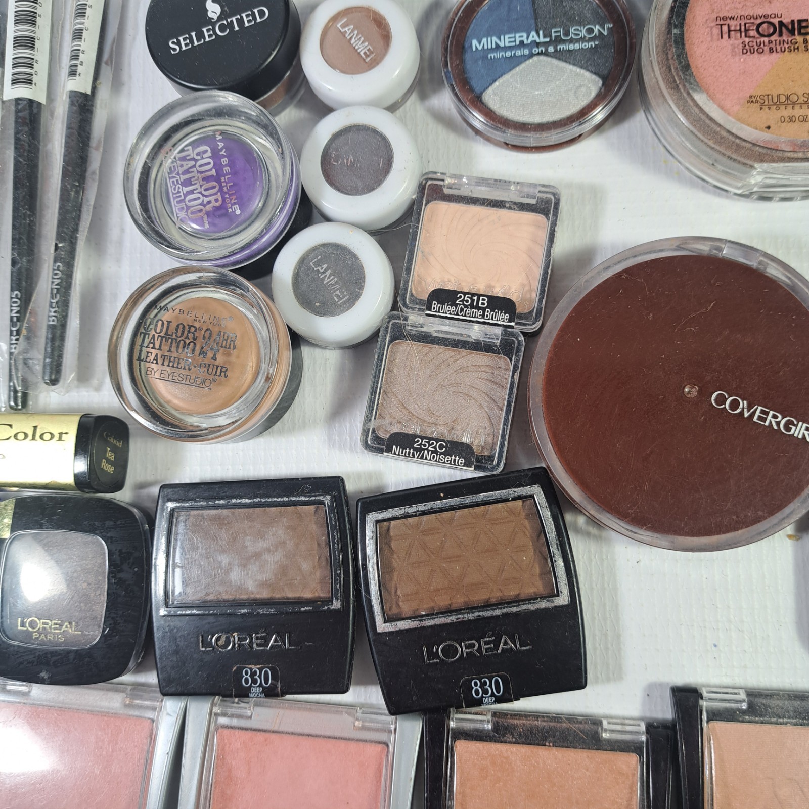 41pc New Makeup Lot with Calvin Klein Bag Estee Lauder Sephora Milani Maybelline