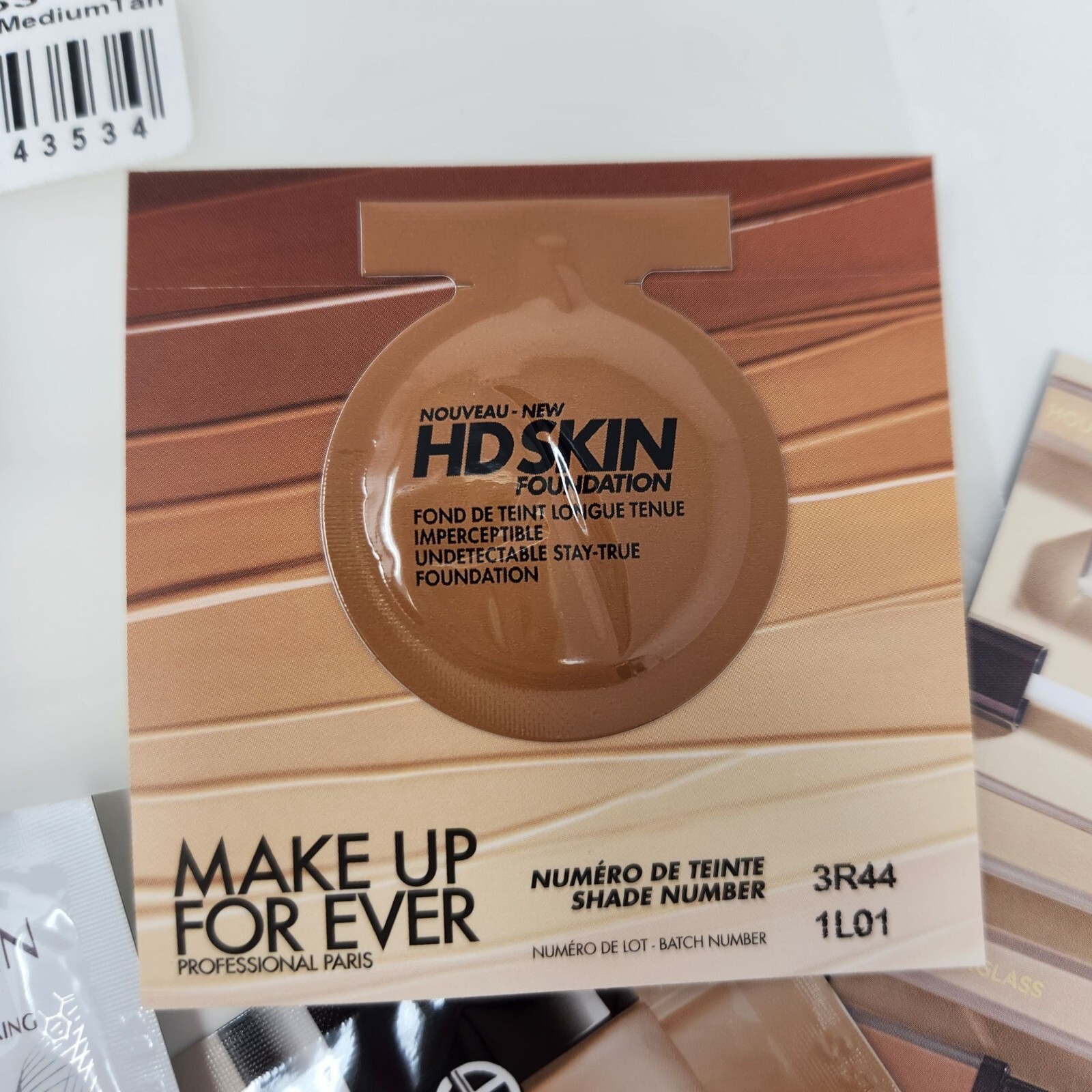 Sephora Samples Lot Makeup Sponge Deluxe Sample & Assorted Foundation Samples #D