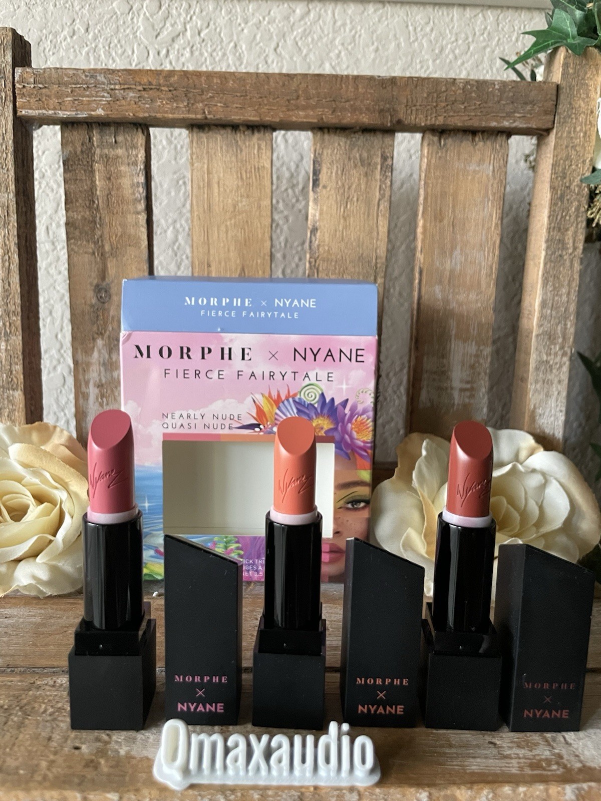 Morphe x Nyane Lipstick Trio -nearly nude- Authentic