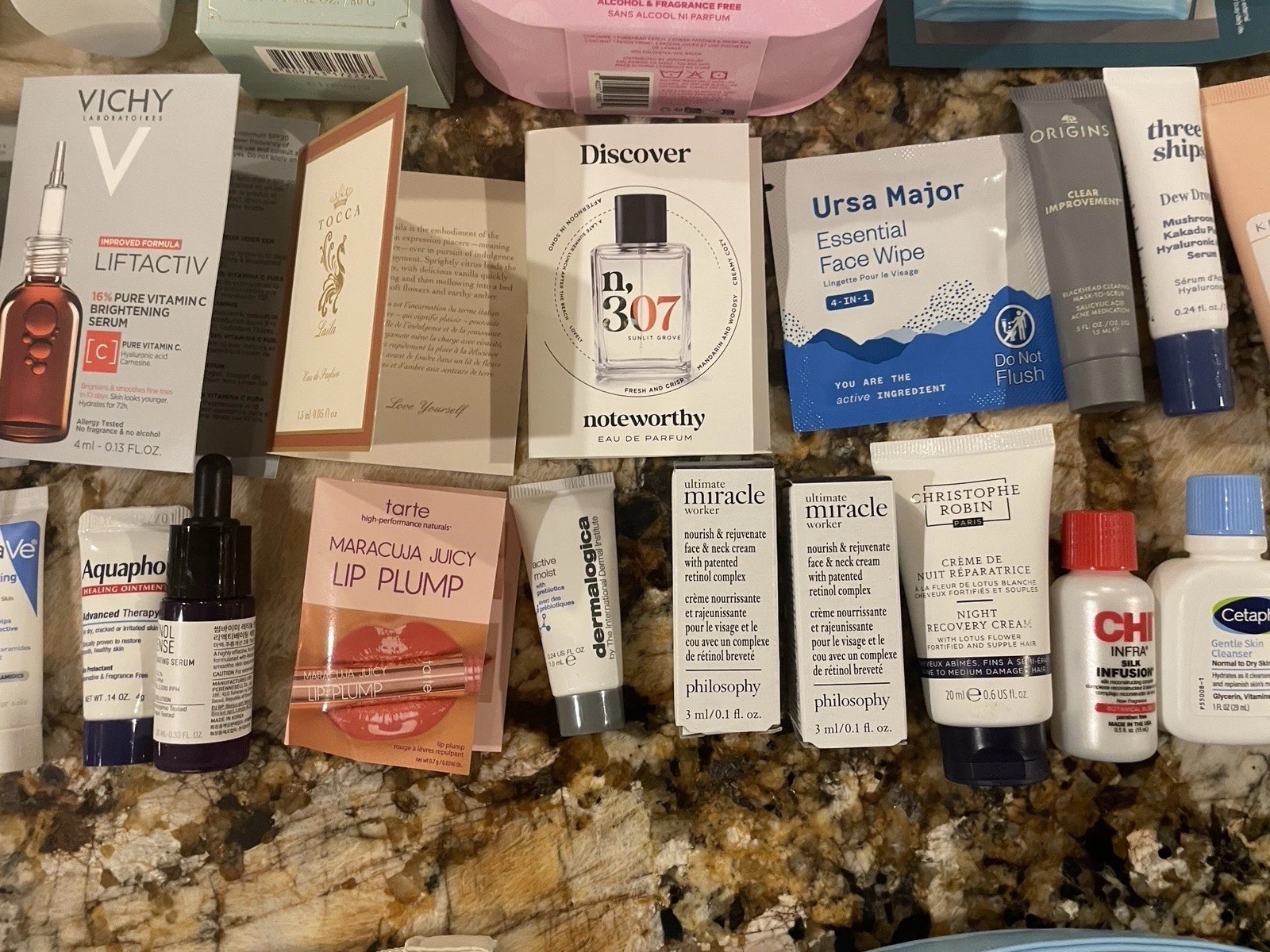 Huge 50+ Beauty Makeup Skincare Lot Full & Deluxe Sample Sz Ulta Sephora Lot 701