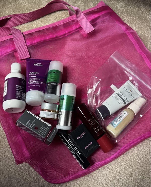 Ulta GWP Mystery Box comes with free large pink mesh tote bag