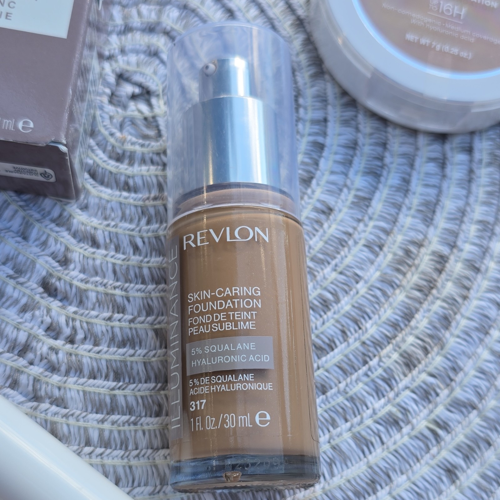 Assorted Full Size Makeup Lot: Revlon Illuminance SPF 15, JOAH, e.l.f., FLOWER